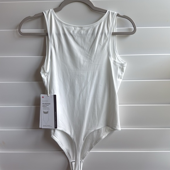 Wundermost Ultra-Soft Nulu Square-Neck Sleeveless Bodysuit - Picture 7 of 8